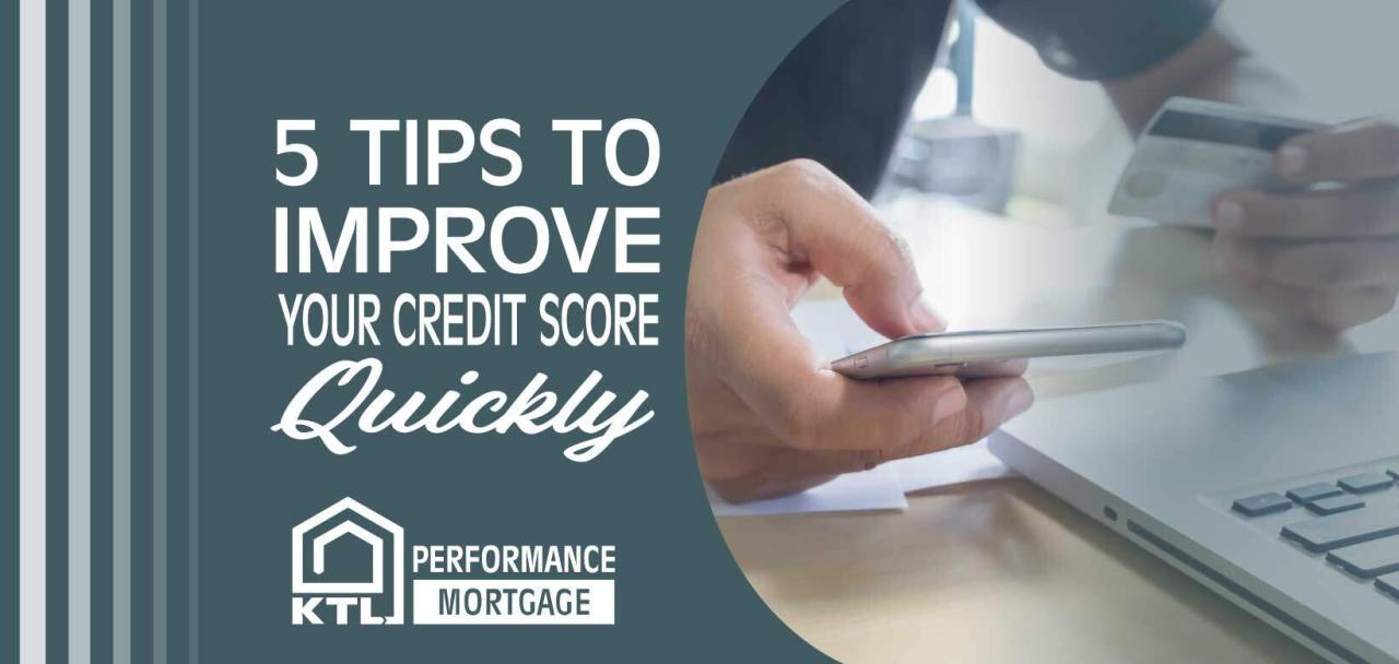 Ways To Improve Your Credit Score Quickly