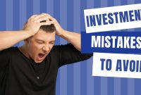 8 Investment mistakes to avoid - Let's Know That