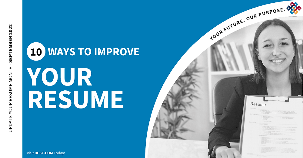 5 Easy Ways to Improve Your Resume Best Ways To Enhance Your Resume