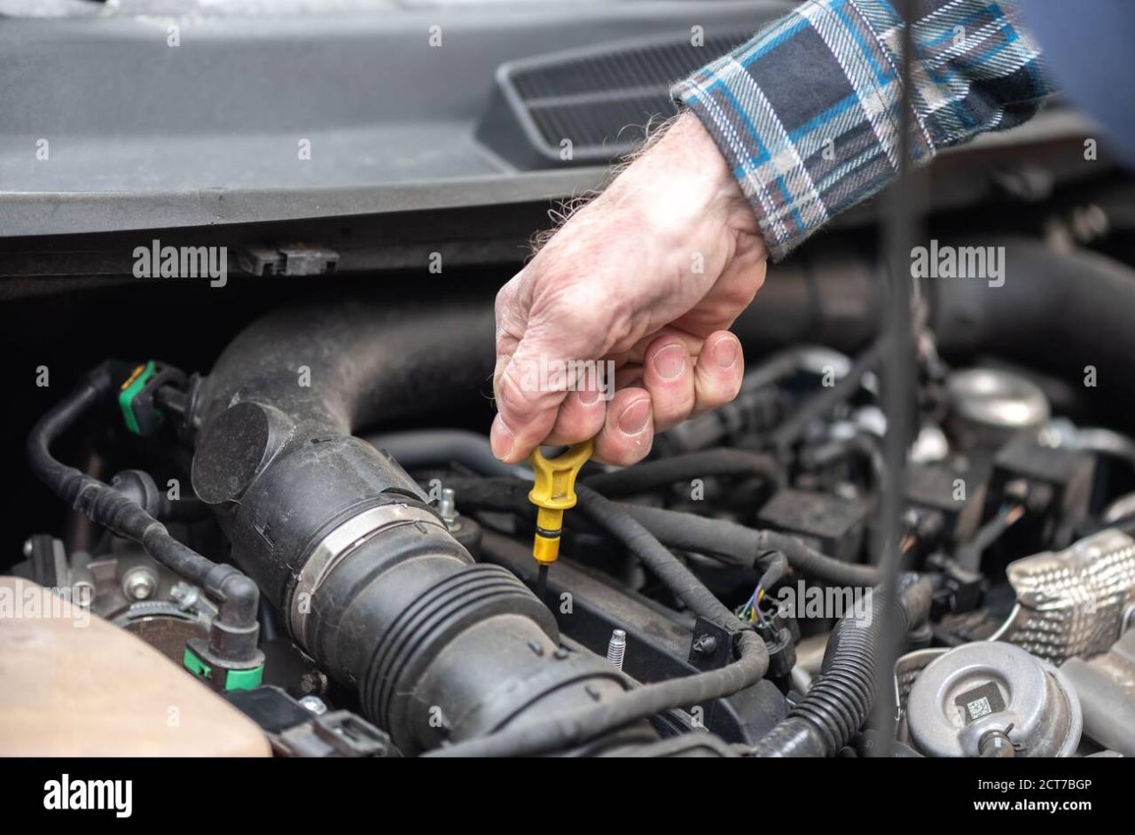 Car mechanic checking a car engine Stock Photo - Alamy Car mechanic checking a car engine Stock Photo - Alamy