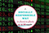 How To Invest In Sustainable And Socially Responsible Companies