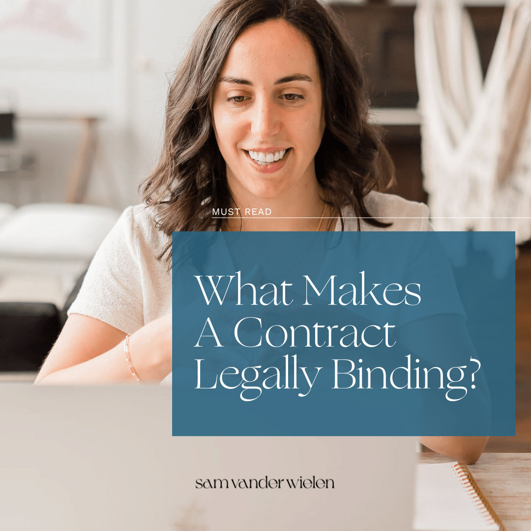How To Create A Legally Binding Contract