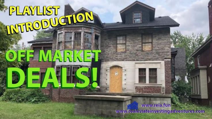 How To Find Off Market Real Estate Deals