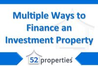How To Finance An Investment Property Effectively